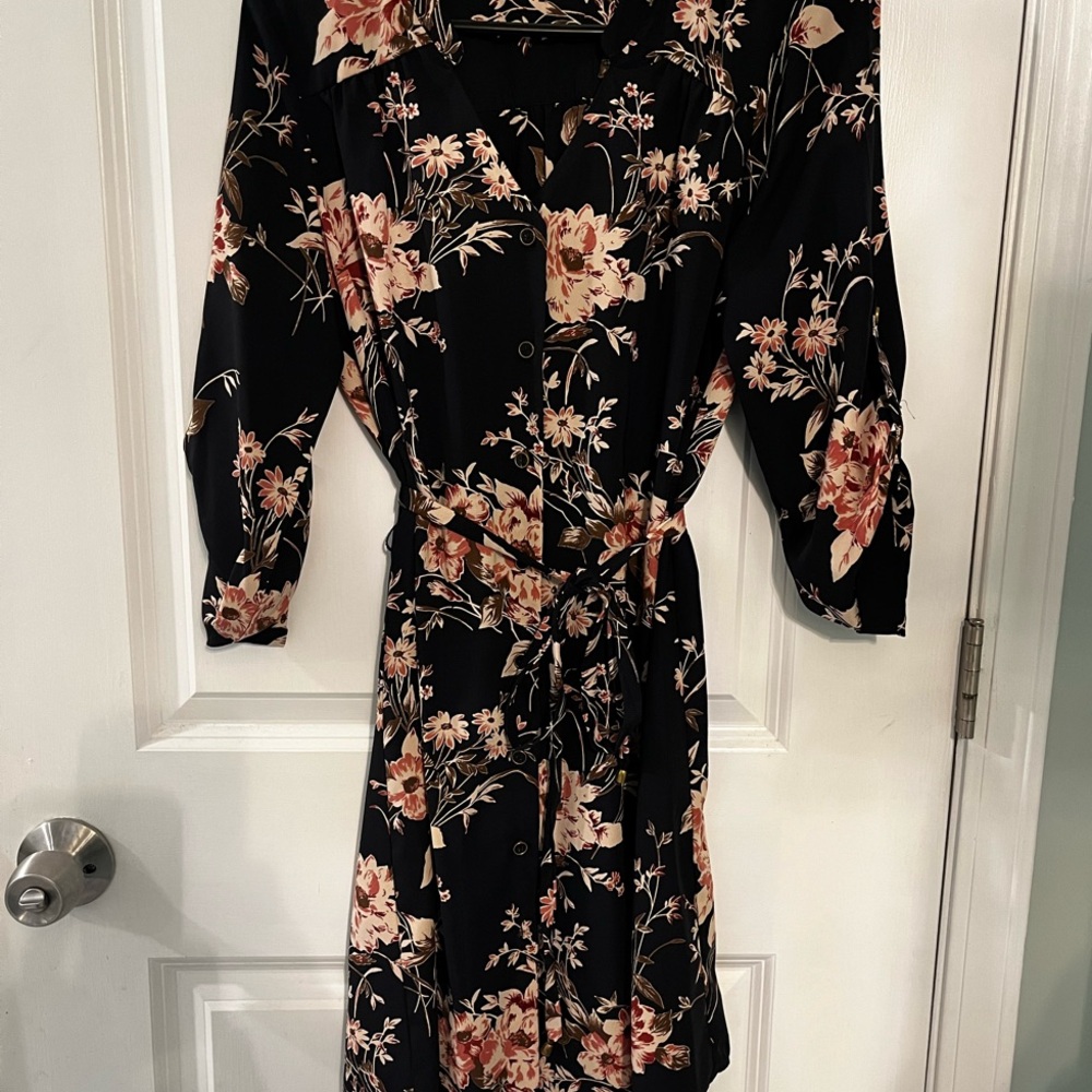41 Hawthorn Blue Long Sleeve Dress